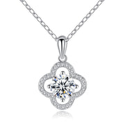 Clover Clavicle Necklace Ladies Fashion 925 – Jewelry Gift Ideas — 4