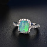 European And American Multi-color Pink Diamond Opal – Stylish Gifts — 16