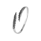 Vintage Thai Silver Feather Bracelet Female – Jewelry Gift Ideas — 10