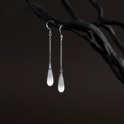 925 Sterling Silver Opal Drop Earrings – Stylish Gifts — 7