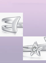 Star And Moon Ring Female Simple Index Finger – Jewelry Gift Ideas — 4