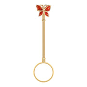 Creative Painting Oil Butterfly Smoking Ring Bracket – Creative Gifts — 8
