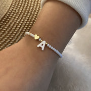 26 Letters White Shell Beaded Bracelet Women – Jewelry Gift Ideas — 2