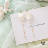 Frosty Starfish Shell Earrings – Stylish Gifts — 9