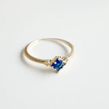 Fashion Personality Simple Zirconium Gold Plated Ring – Stylish Gifts — 4
