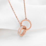 Titanium Steel Necklace Female Small Waist 18k – Jewelry Gift Ideas — 17