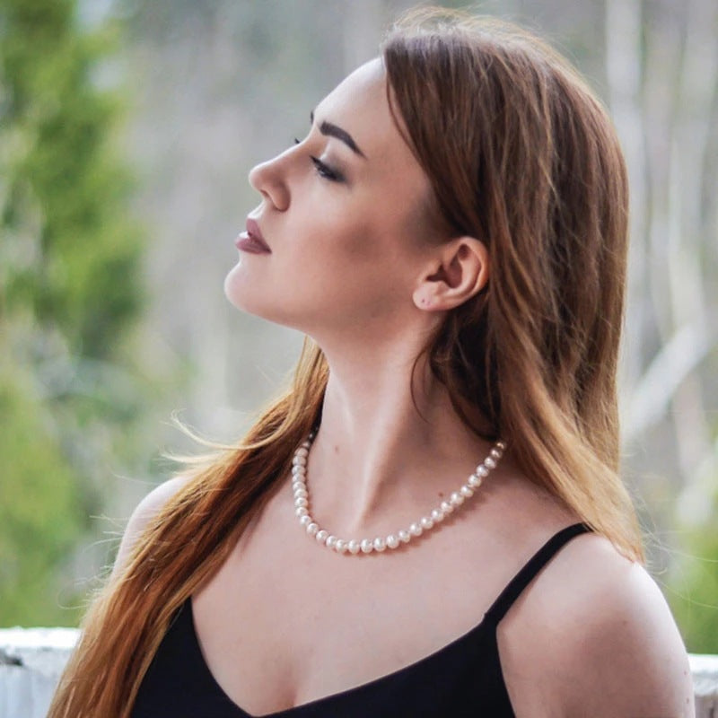 Vintage Pearl Necklace Women's High-grade Ins – Jewelry Gift Ideas — 1