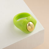 Big Acrylic Colorful Flower Women Ring Aesthetic – Jewelry Gift Ideas — 8