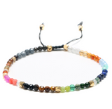 12 Constellation Lucky Stone 3MM Seven Chakra – Jewelry Gift Ideas — 7