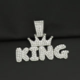 Mens Fashion Alloy Necklace With Diamond Pendant – Jewelry Gift Ideas — 4