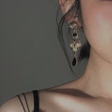Fashion Pearl Drop Lolita Earrings Ear Clip – Stylish Gifts — 2