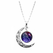 Starry Sky Animal 12 Constellation Moon Necklace – Jewelry Gift Ideas — 12