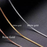 Rose Gold Clavicle Chain Necklace Fashion Women's – Jewelry Gift Ideas — 3