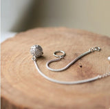 S925 Sterling Silver Openwork Bell Hanging – Jewelry Gift Ideas — 4