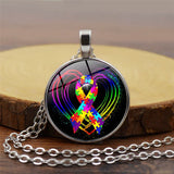 Time Gemstone Necklace Crystal Pendant Vintage – Jewelry Gift Ideas — 2