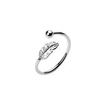 Minimalist Creative Feather Bracelet Ring – Jewelry Gift Ideas — 6