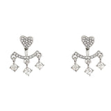 Fashion Versatile Diamond Love Earrings – Stylish Gifts — 3