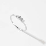 925 Silver 18K Gold Inlaid Ring Female – Gifts for Her — 4