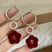 Women's New Cute Flag Plush Earrings – Gifts for Her — 1