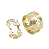Popular Nude Gold Fashion Personality Ring – Stylish Gifts — 3