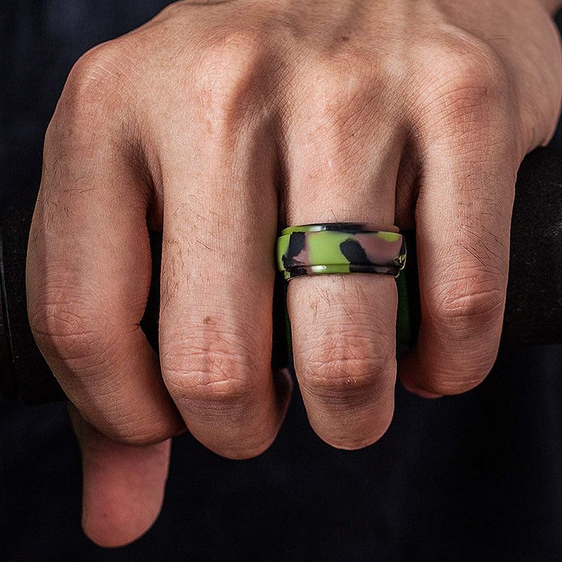 8.0 new curved step silicone ring – Unique Gift Ideas — 1