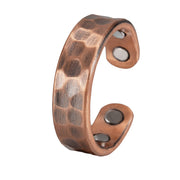 Red Copper Magnetic Health Care Corrugated Ring – Small Gift Ideas — 8