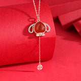 Moving Rabbit Ear Necklace – Jewelry Gift Ideas — 2