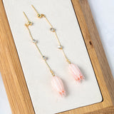 Sweet Long Earrings Zircon French Niche Immortal – Everyday Gifts — 5