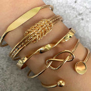 Ladies Ball Bead Disc Knotted Multilayer Geometry – Small Gift Ideas — 5