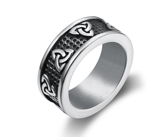 Trinity Symbol Ring 925 Sterling Silver – Meaningful Gifts — 1