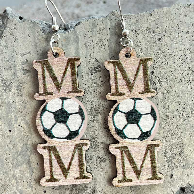 Mother's Day Ball Sports Shaped Wooden Minimalist – Gifts for Her — 1