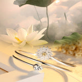 Fashion Simple And Creative Lotus Ring Female – Stylish Gifts — 5