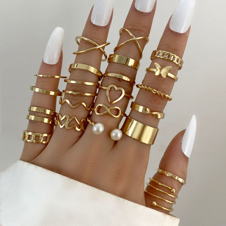 Love Ring Female Design Sense Small Butterfly – Gifts for Her — 1