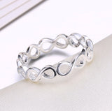 Simple Personality 8-word Ring Winding Ring – Useful Gifts — 8