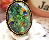 Vintage Oval Flower Gemstone Ring For Women – Gifts for Her — 2