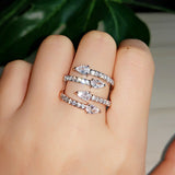 Simple And Exquisite Water Drop Zircon Ring – Holiday Gift Ideas — 2
