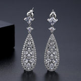 Long Earrings Flash Copper Inlaid Zircon Ear – Unique Gift Ideas — 5