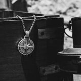 Nordic Viking Compass Stainless Steel Pendant – Jewelry Gift Ideas — 5