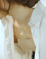 Women's Butterfly Diamond Necklace Women's Fashion Ins – Stylish Gifts — 7
