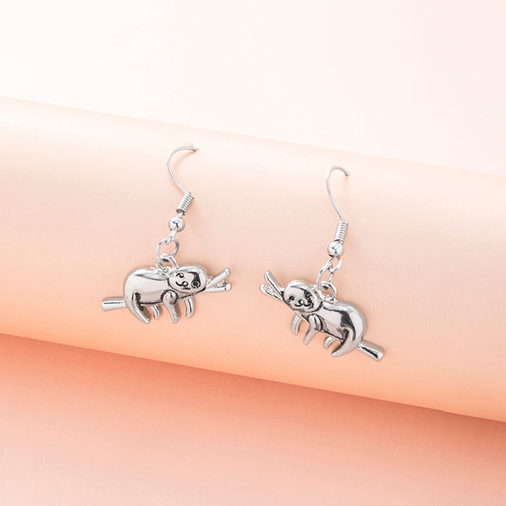 Cute Animal Sloth Drop Earrings – Birthday Gifts — 1