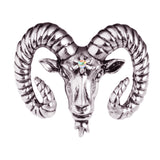 Retro Domineering Goat Head Brooch Men's Suit – Jewelry Gift Ideas — 4