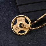 Fitness dumbbell pendant – Fitness Gifts — 3