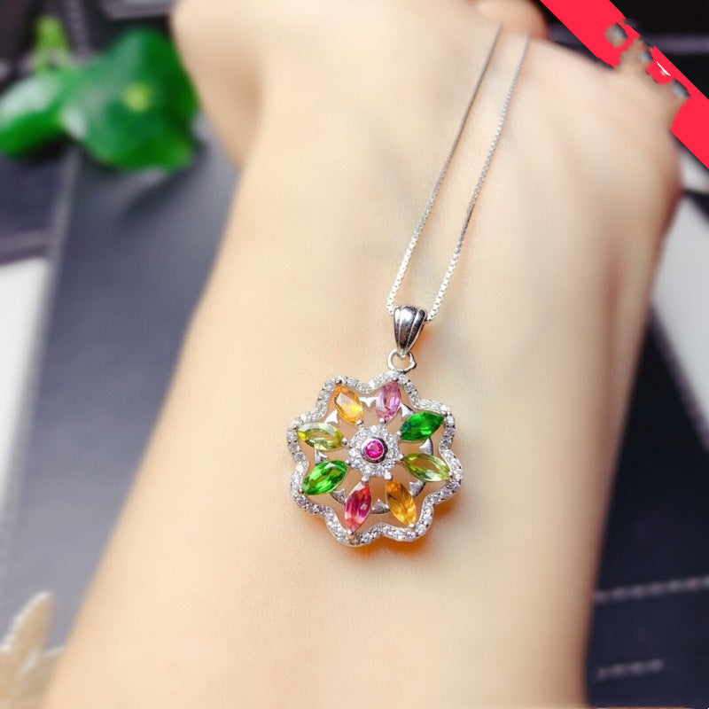 Silver Jewelry Trendy Exquisite Center Stone – Jewelry Gift Ideas — 1