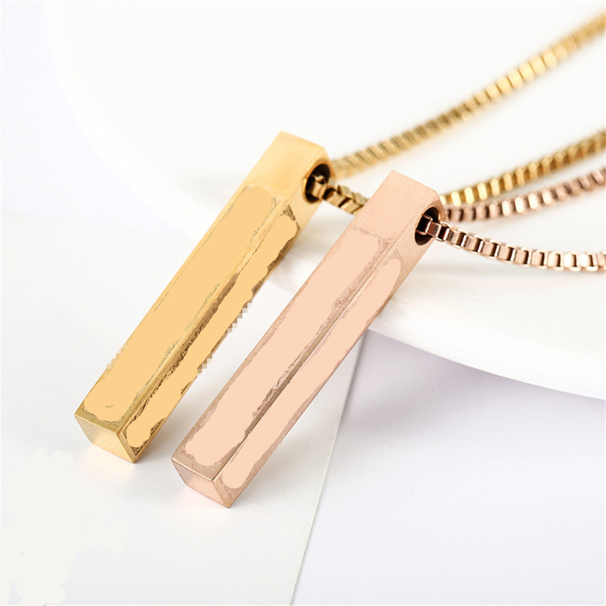 Long Column Simple Special-interest Design – Jewelry Gift Ideas — 1