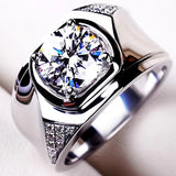Domineering 2 Karat Diamond Ring Personality – Thoughtful Gifts — 9