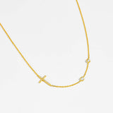 Special-interest Design 18k Golden Cross S925 – Jewelry Gift Ideas — 5