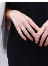 Creative Flower Ring Fashion Big Flower Full Diamond – Stylish Gifts — 9
