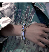Multi Panel Reflective Pearl Bracelet – Jewelry Gift Ideas — 2