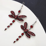 Ethnic Diamond Vintage Fringe Dragonfly Earrings – Surprise Gifts — 3