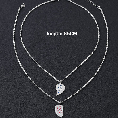 Couple Confession Love Necklace Stainless Steel – Jewelry Gift Ideas — 2